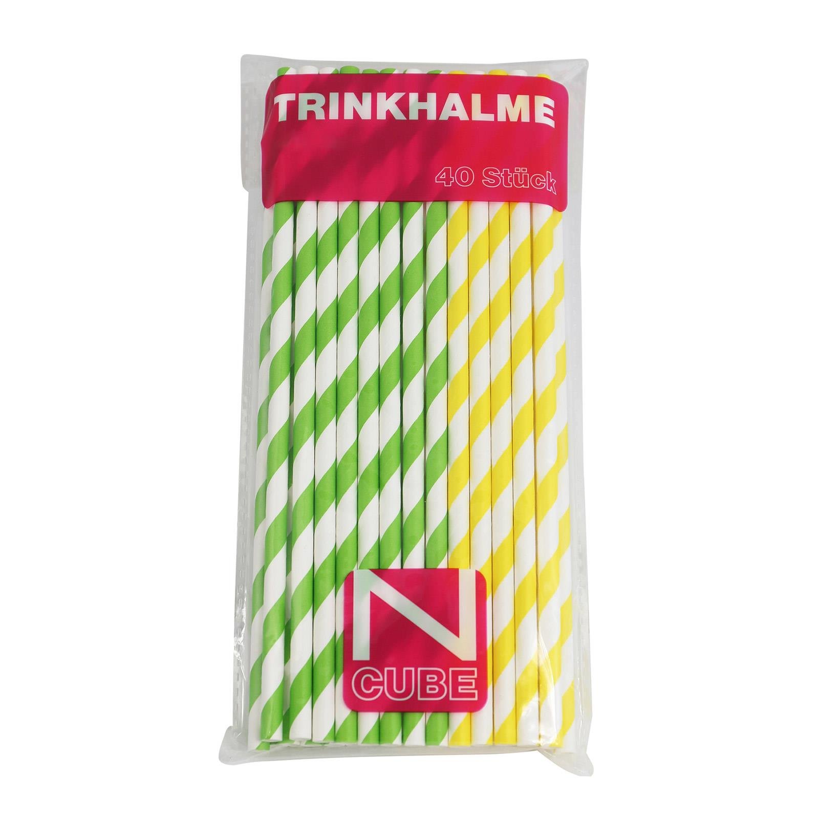 Papier Trinkhalme