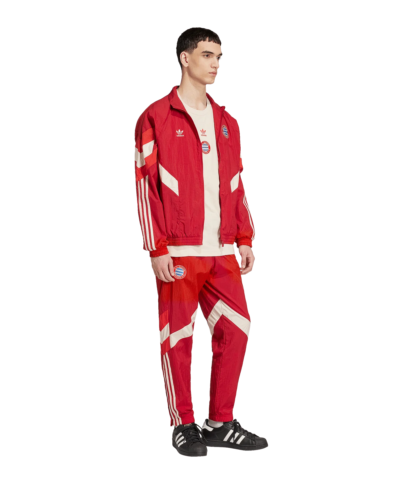 adidas Originals FC Bayern München Trainingshose Rot