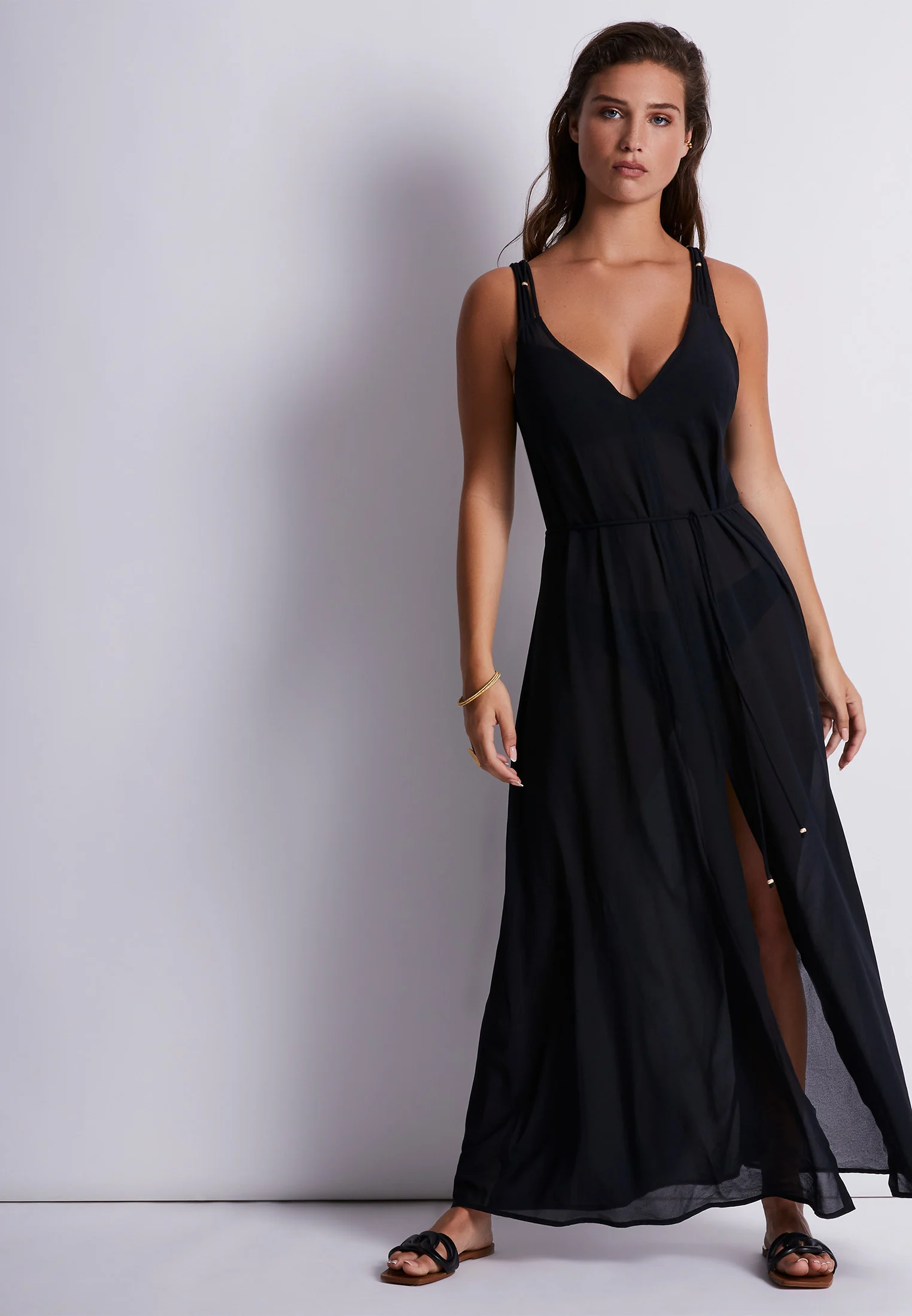 EVENING SAND - Robe | Noir