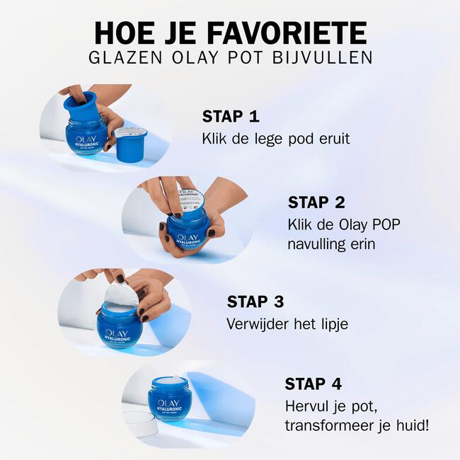 Olay Hyaluronic Gel Dagcrème Navulling 50 ML