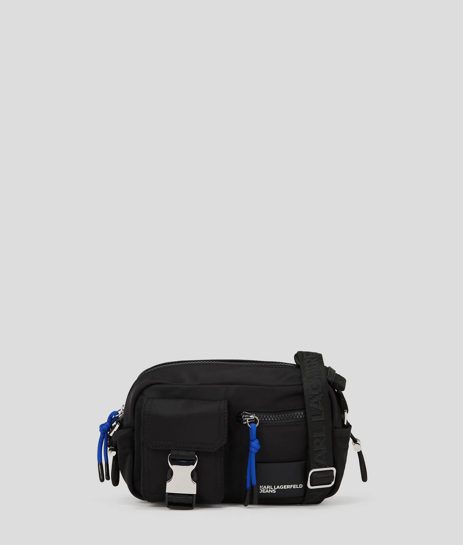 SAC CAMÉRA EN NYLON STYLE URBAIN KLJ - Noir