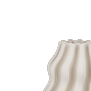 Keramieken vaas 3D 22x22x34cm
