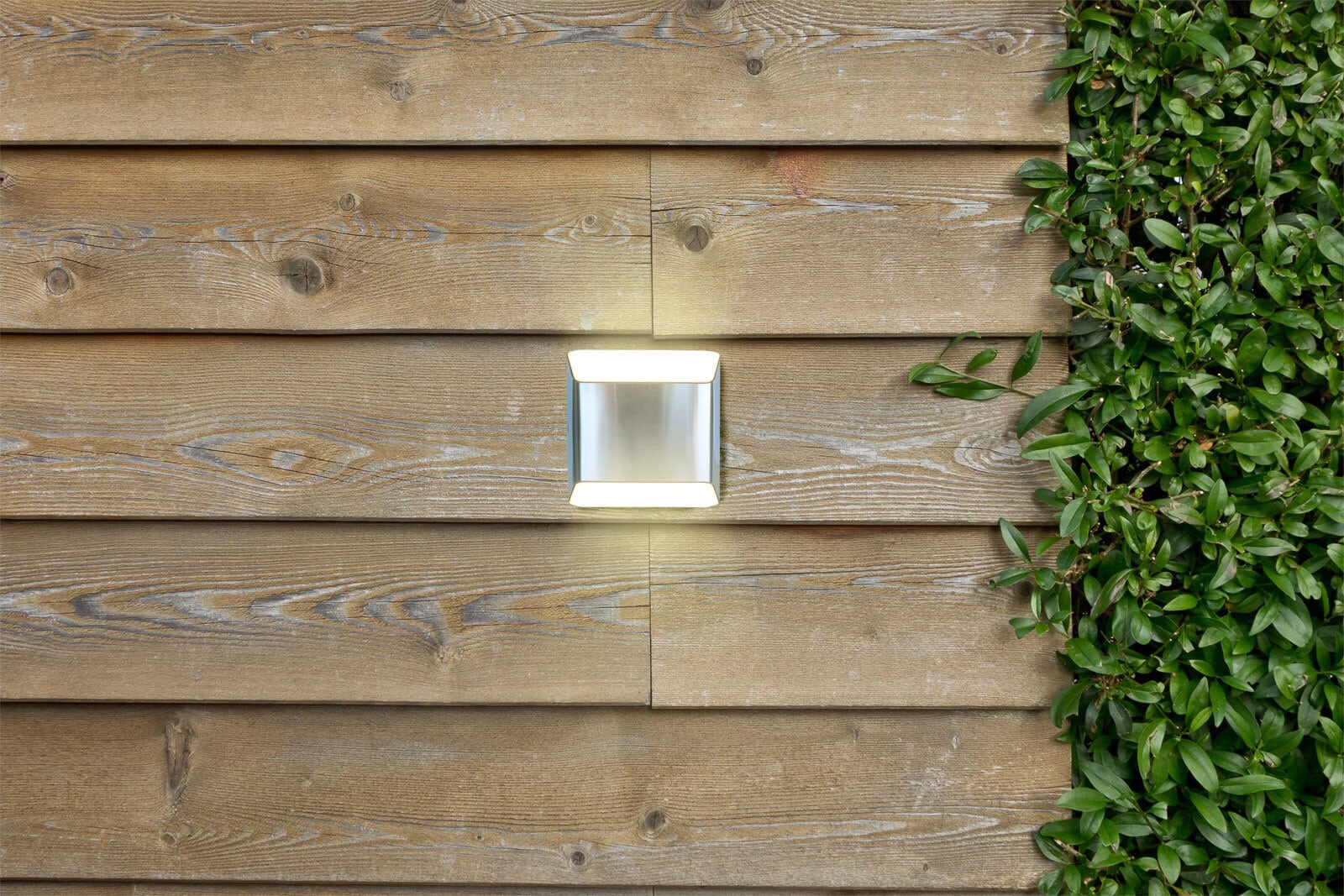 ECO-LIGHT LED Außenwandleuchte FLOYD silberfarbig
