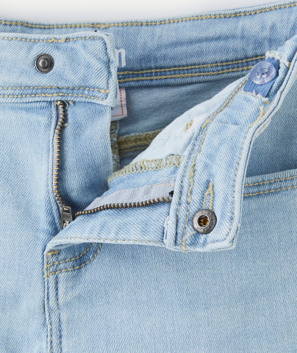 pantalon slim garçon en denim light low impact