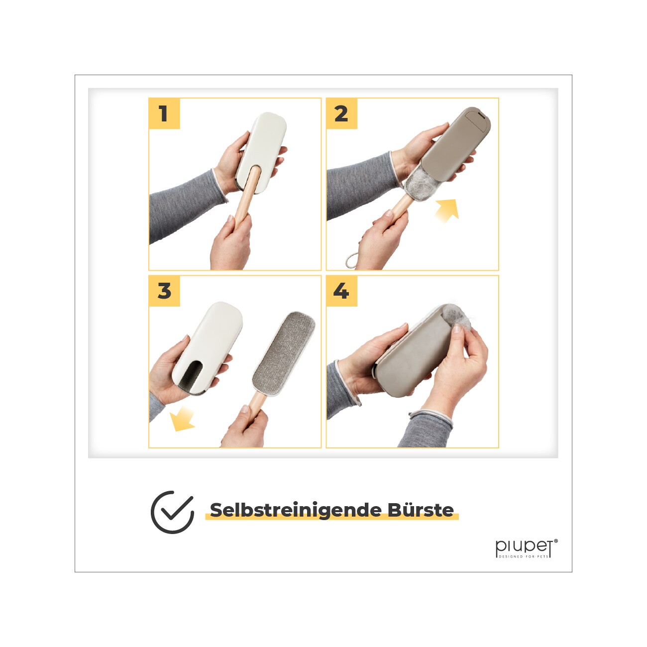 PIUPET Tierhaarentferner