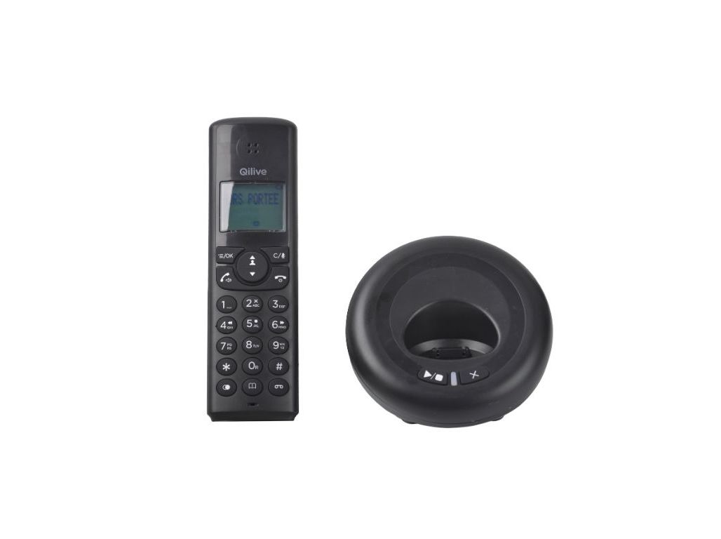 TELEFONE SEM FIOS QILIVE Q.4899 COM ATENDEDOR DE CHAMADAS