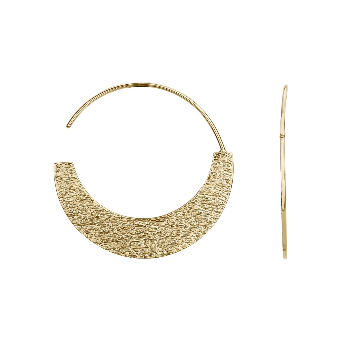Boucles d'oreilles créoles en Acier 316L