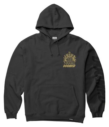 Sweat à Capuche Doomed Crest Noir