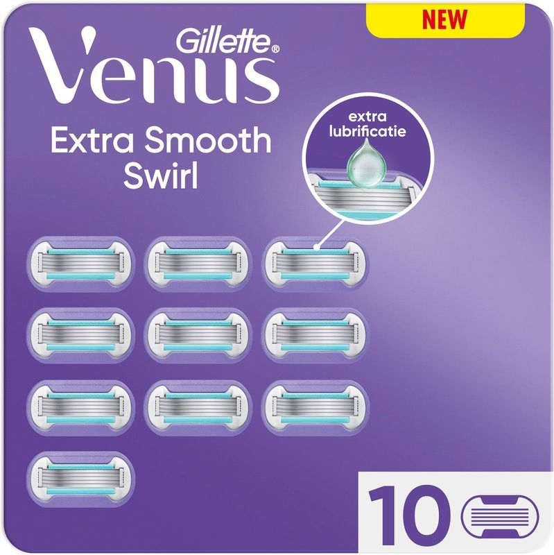 Gillette Venus Scheermesjes Deluxe Smooth Swirl - 10 Navulmesjes