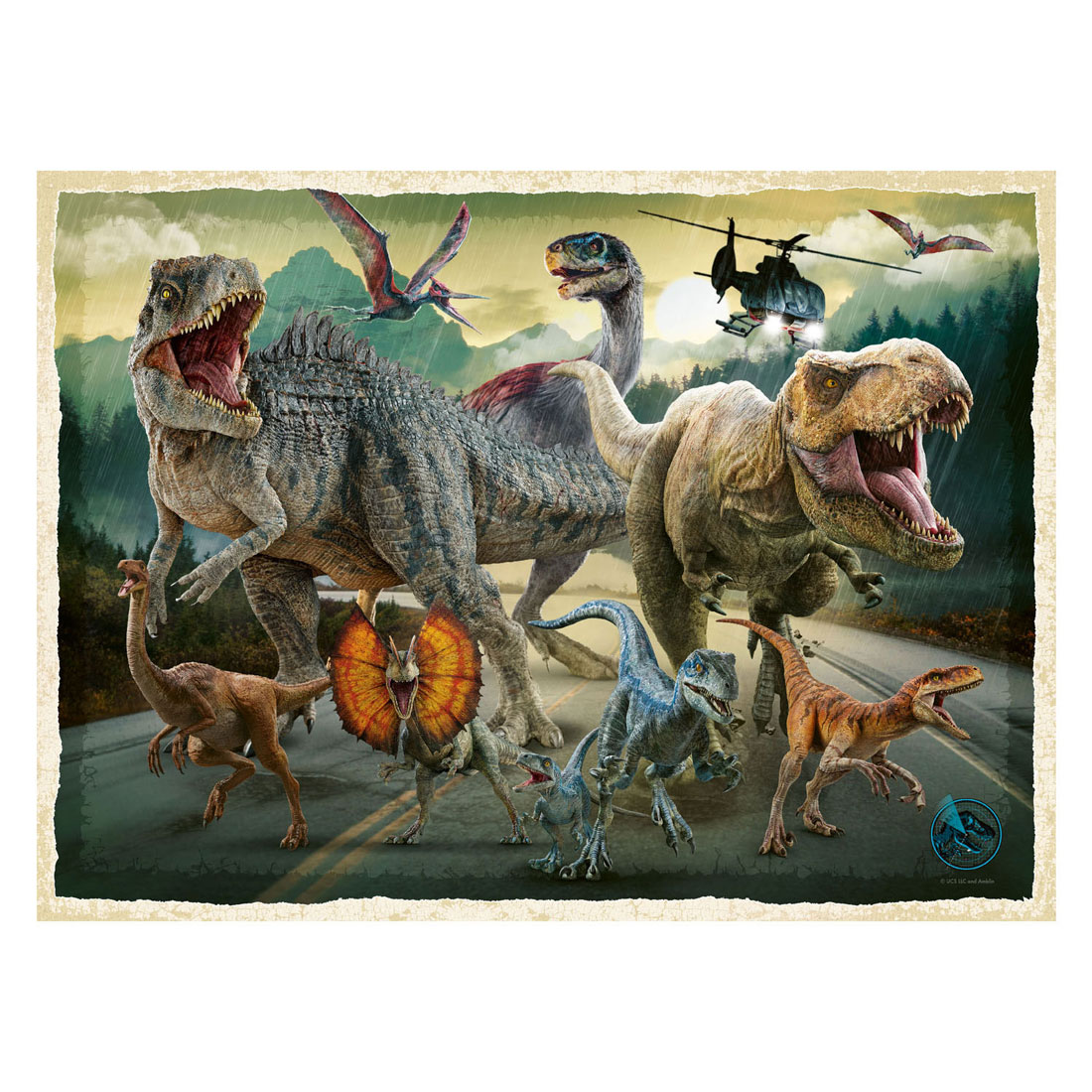 Legpuzzel XXL Jurrasic World, 200st.