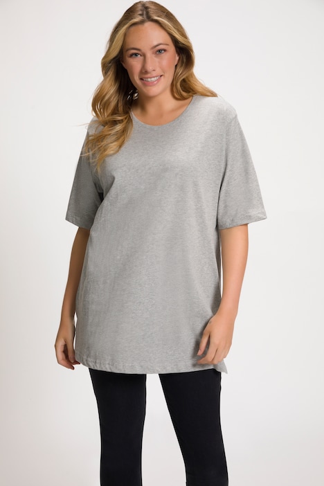 T-Shirt, Rundhalsausschnitt, Relaxed, Halbarm