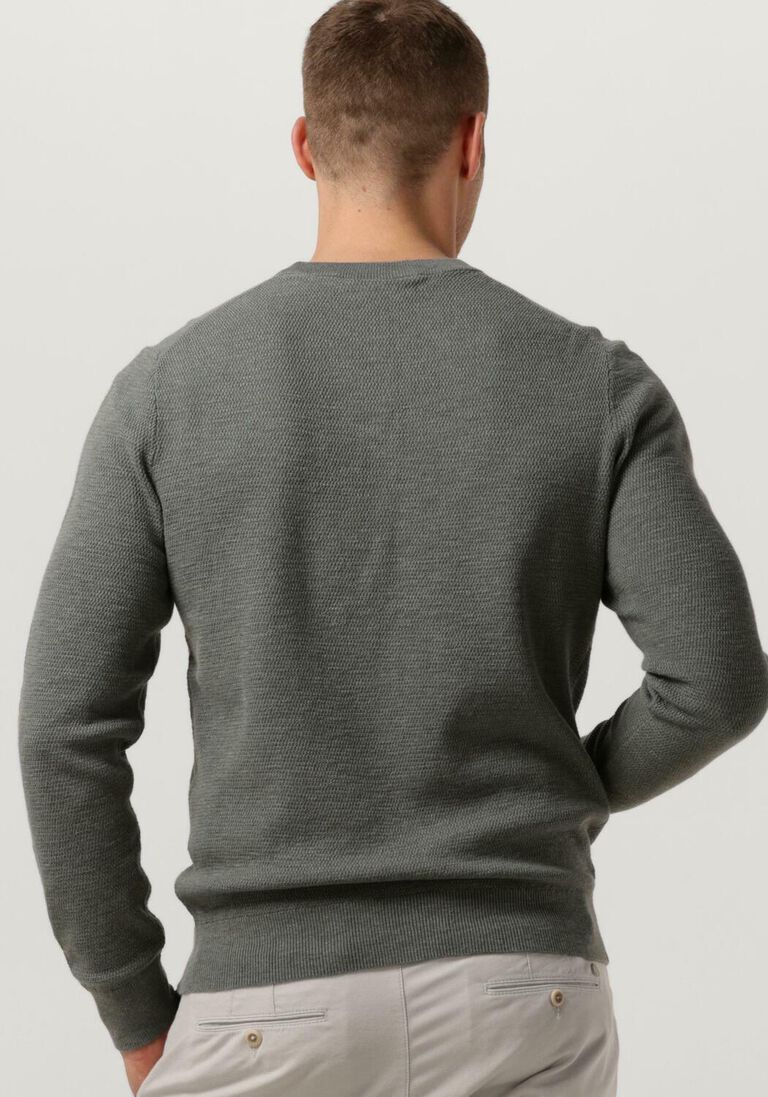 PROFUOMO mint profuomo trui pullover crew neck