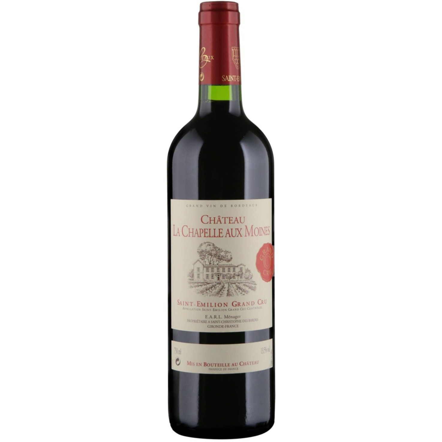 Château la Chapelle aux Moines Saint-Emilion Granc Cru -75cl
