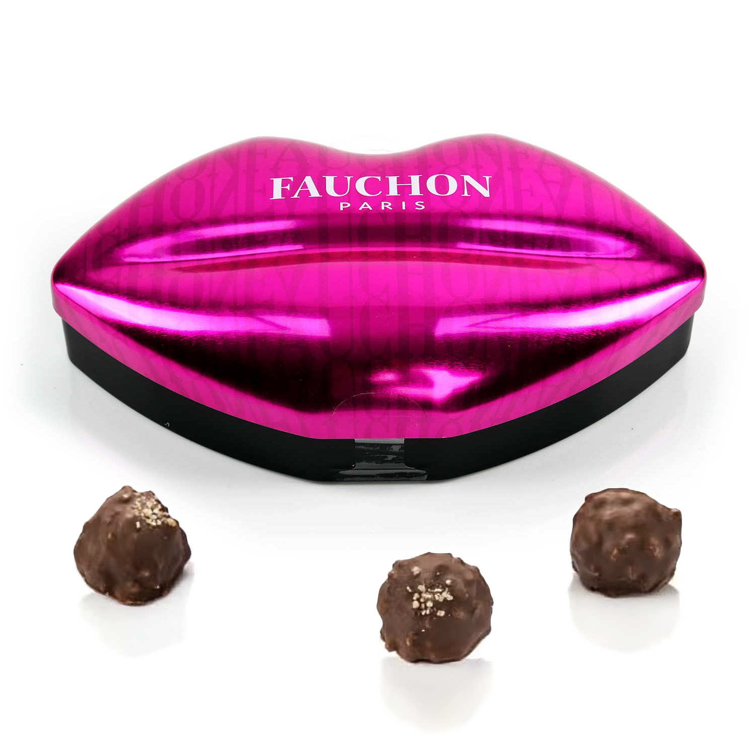 Assortiment de 16 rochers en chocolat