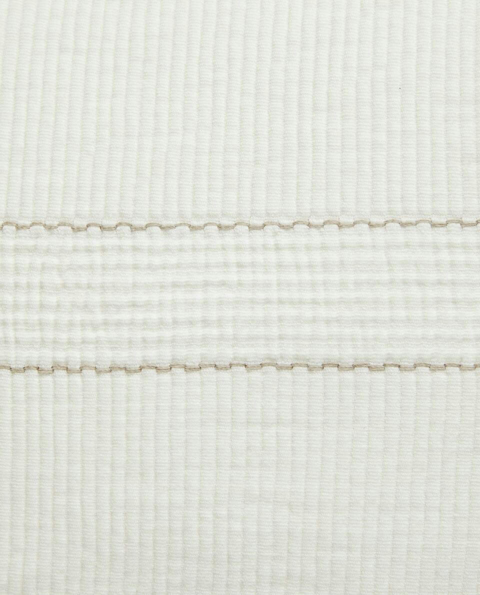 CAPA DE ALMOFADA EM jacquard DE ALGODÃO