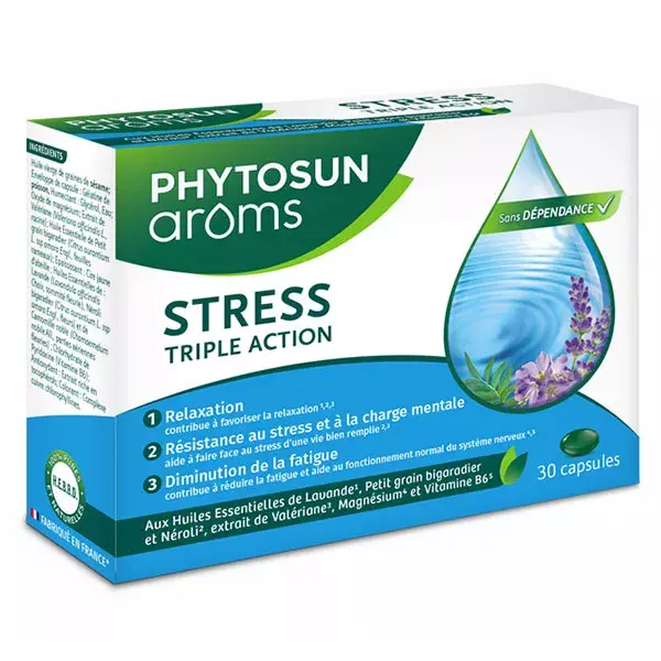 Phytosun Arôms Stress Tripla Ação 30 cápsulas