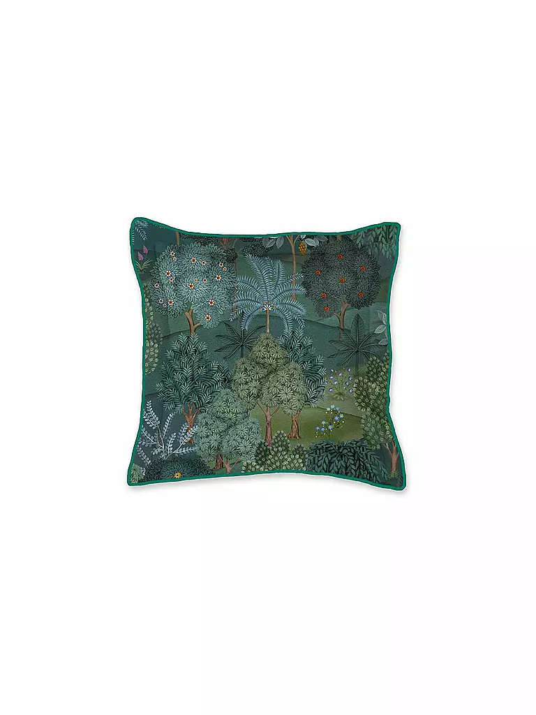 PIP STUDIO Kissen gefüllt 45x45cm JARDIN DE NOCHE Dark Blue dunkelblau