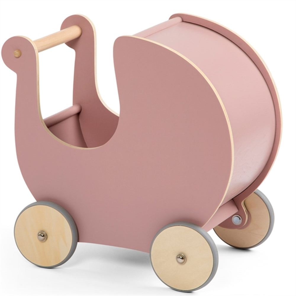Dukkevogn Blossom Pink - Sebra → Luksusbaby.dk