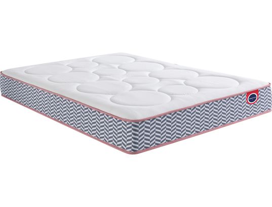 MERINOS - Matelas 140 x 190 Mini chevron, 1419, 520* ressorts ensachés