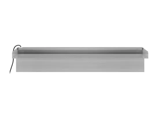 Déversoir pour cascade avec LED RVB Inox 45cm