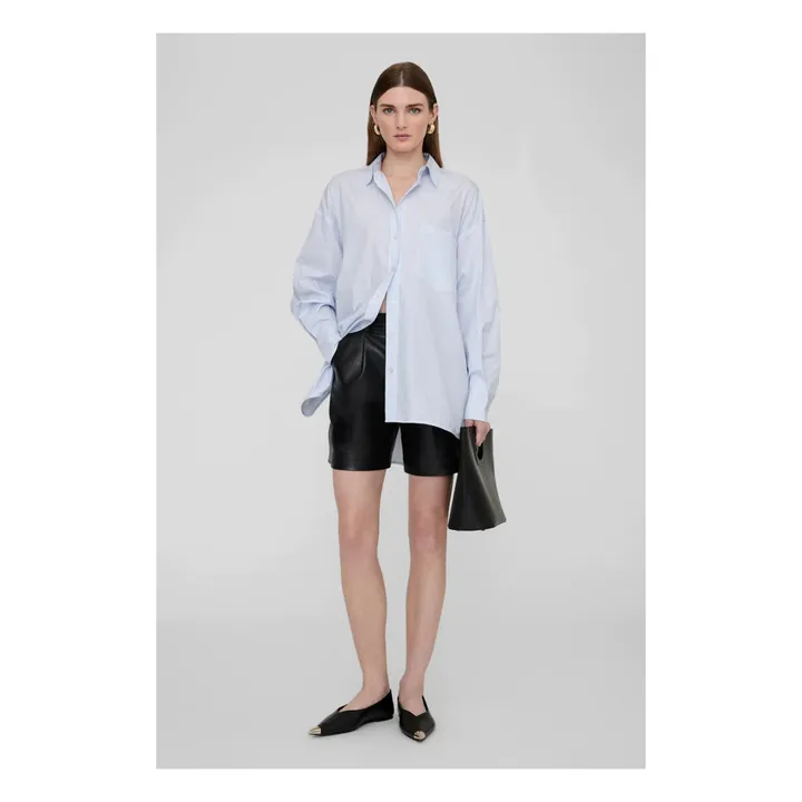 Anine Bing Chemise Chrissy Rayures | Bleu ciel