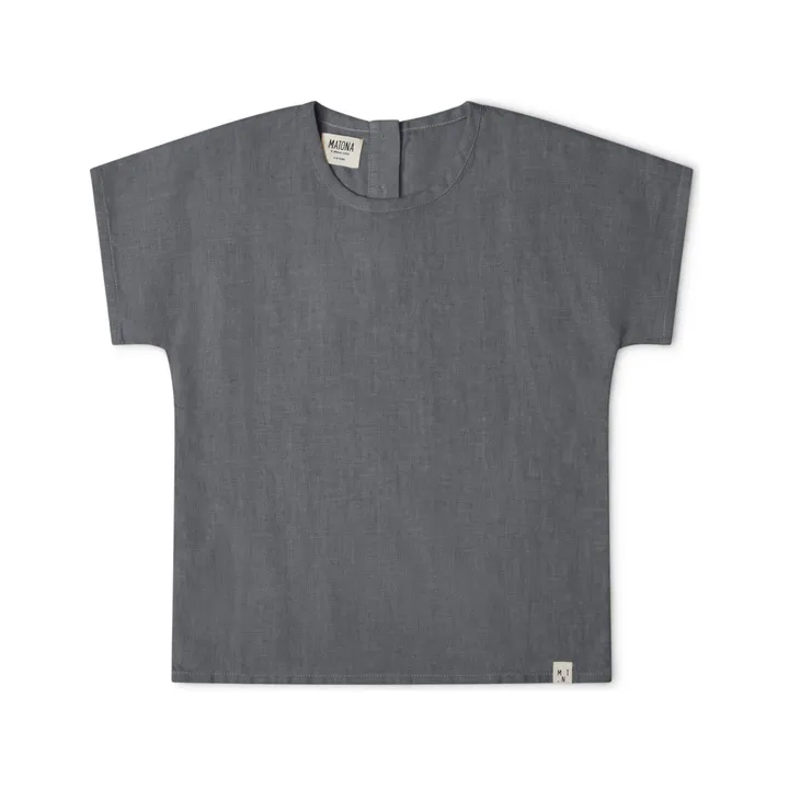 Matona T-Shirt Lin | Bleu gris