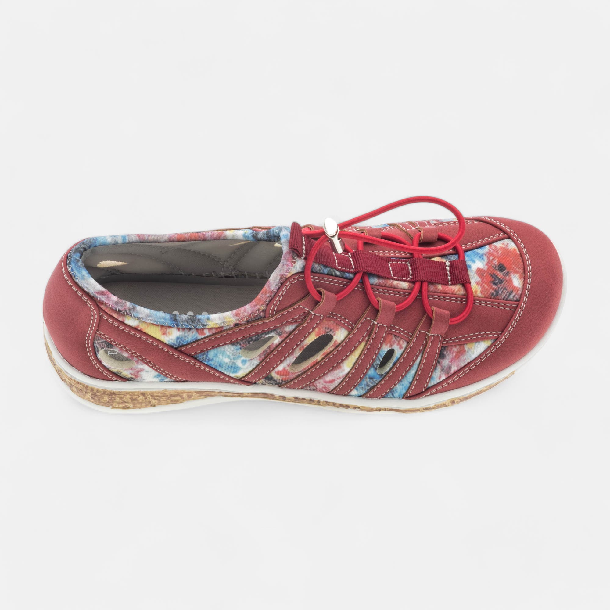 Baskets basses Femme rouge