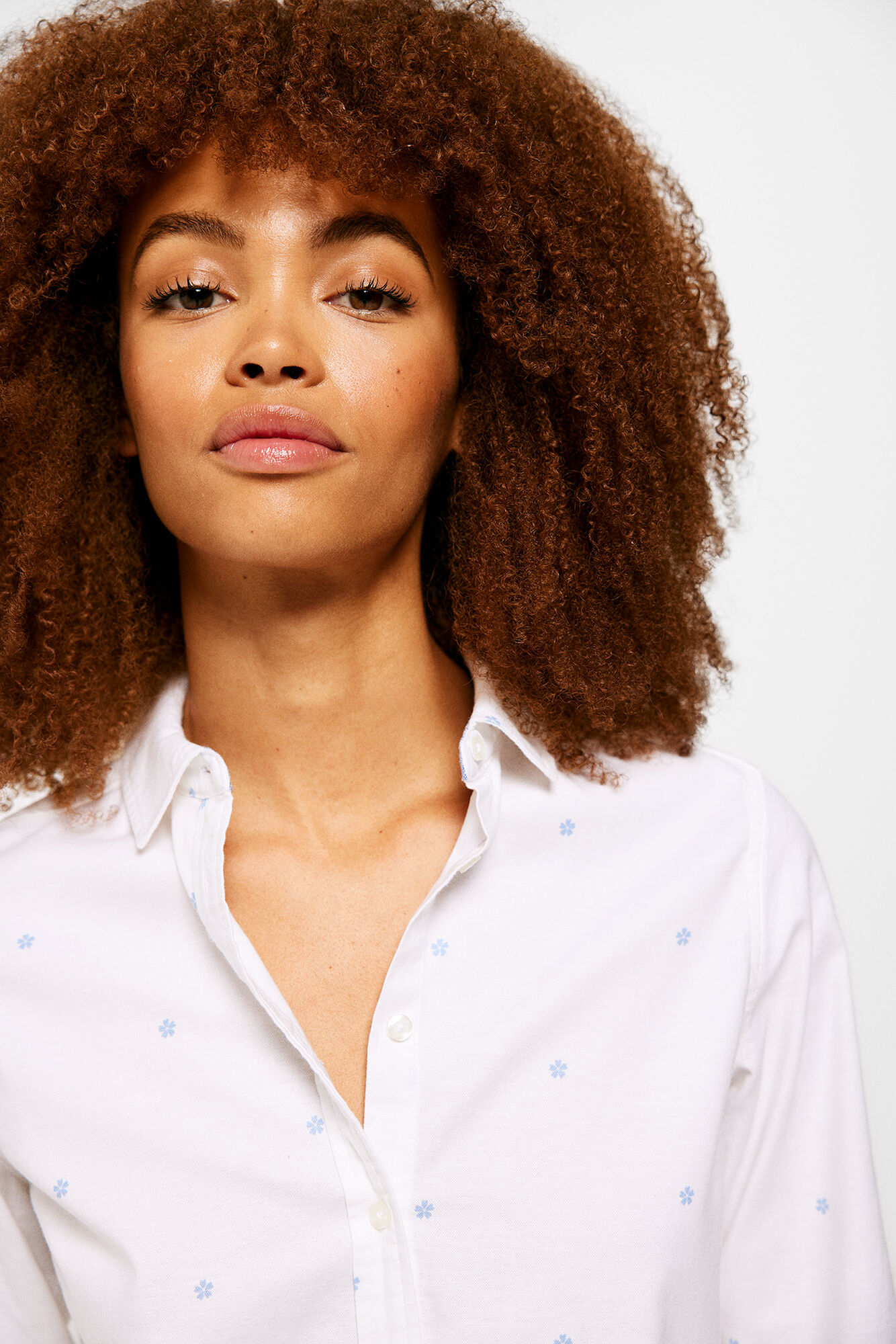 Camisa Oxford de Algodão
