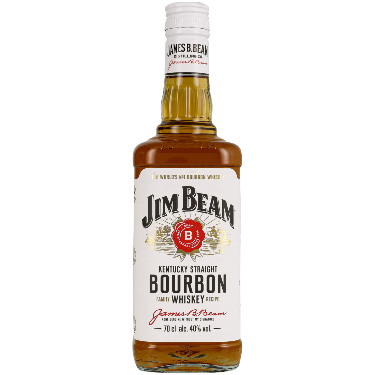 Whiskey Jim Beam Bourbon -70cl