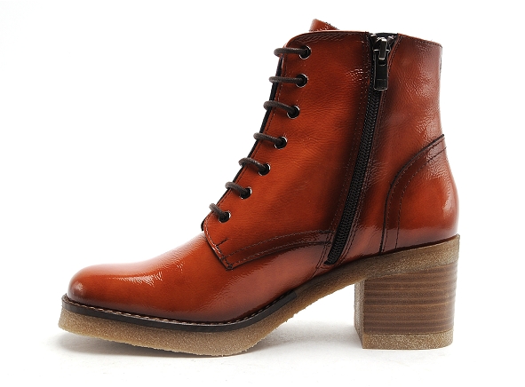 Dorking boots bottine talons femme d9186 na orange