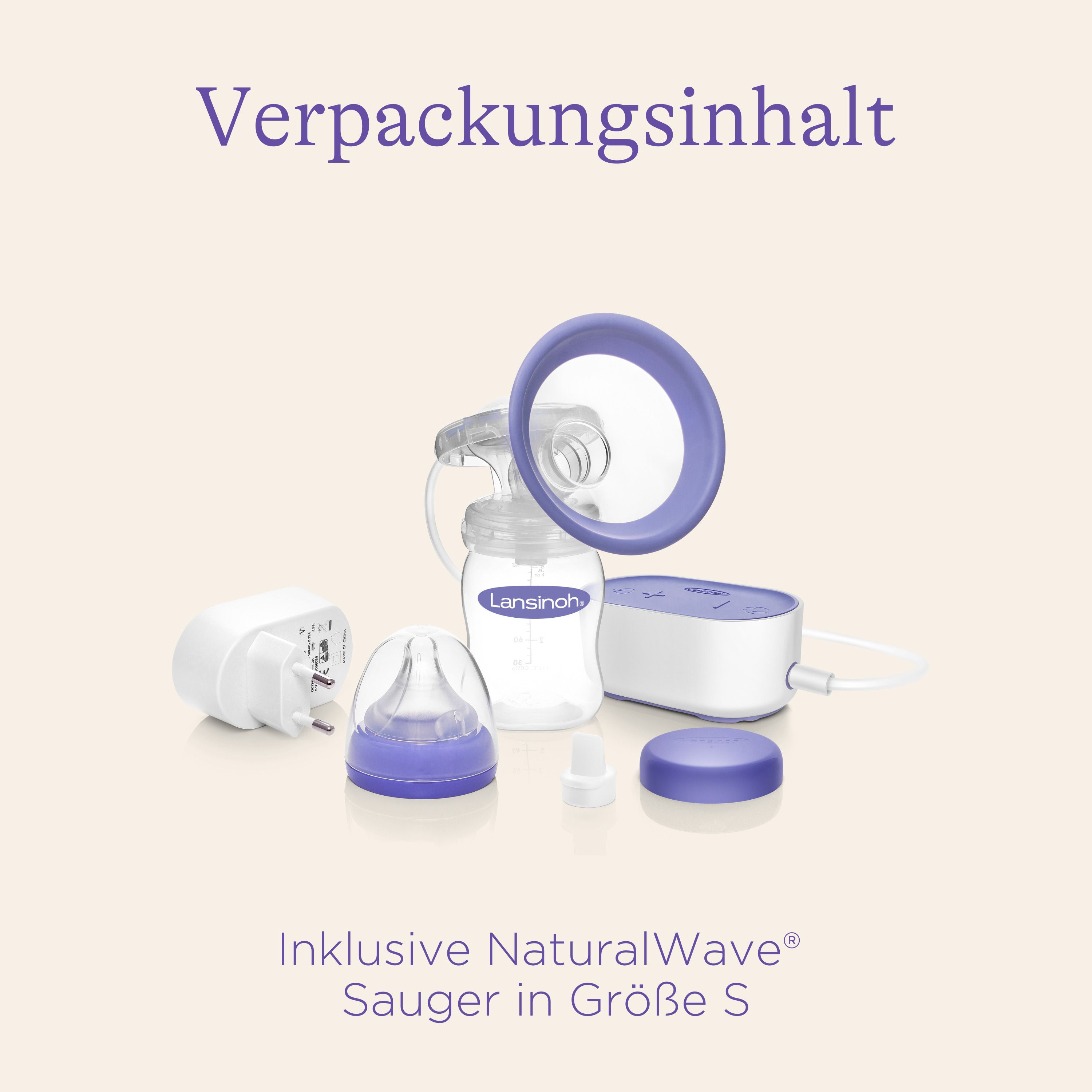 Lansinoh® elektrische Milchpumpe Kompakt