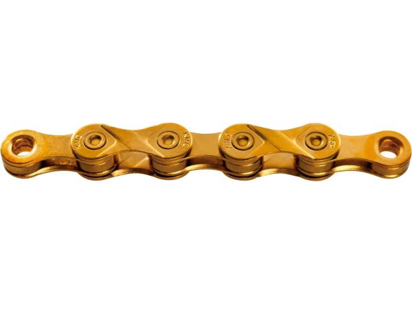 KMC X9 Ti-N Gold 9-Speed Kæde, 114 Link