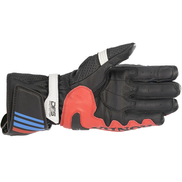Alpinestars - Gants GP Plus R V2 Honda Noir / Rouge / Blanc / Bleu
