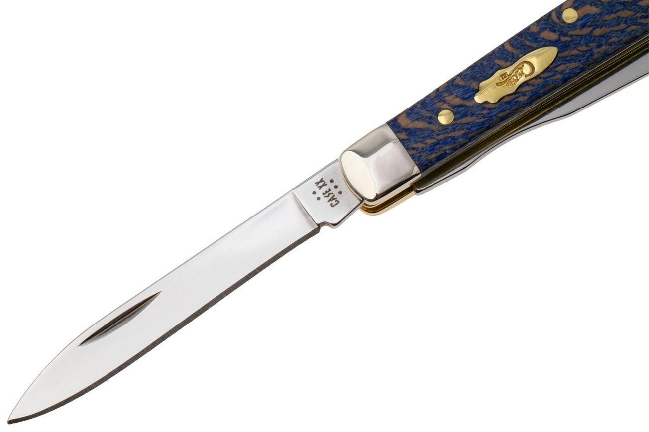 Case Baby Doc Smooth Blue Sycamore Wood, 63736, 7282SP SS zakmes
