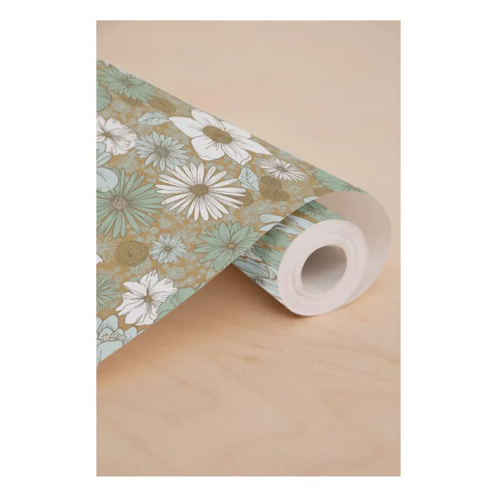 Maison Janette Rouleau de papier-peint Paloma | Vert d'eau