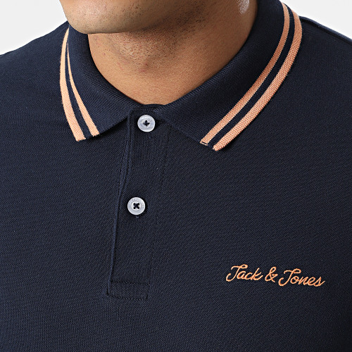 Polo Manches Courtes Nery Bleu Marine