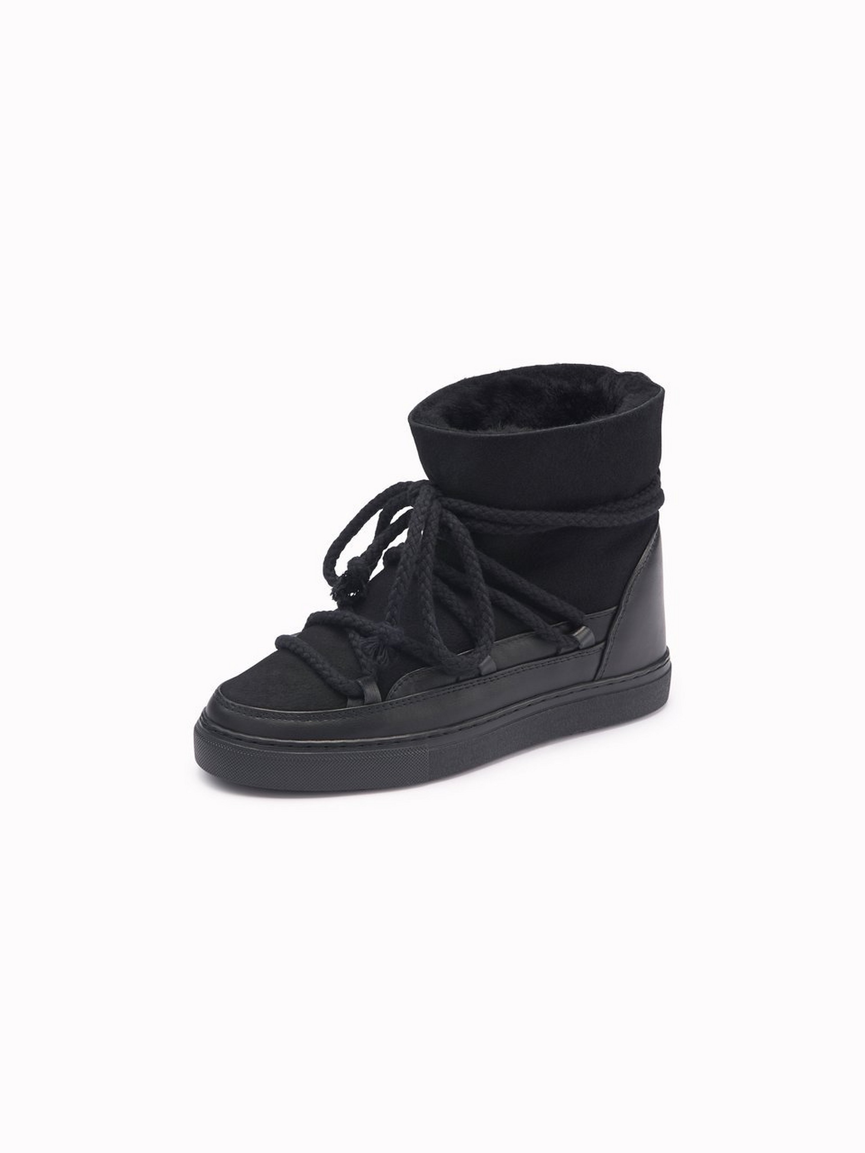Lammfell-Stiefelette