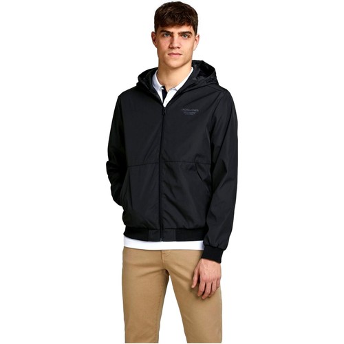 Jack & Jones - CAZADORA ENTRETIEMPO CAPUCHA HOMBRE JACK&JONES 12182243 Negro