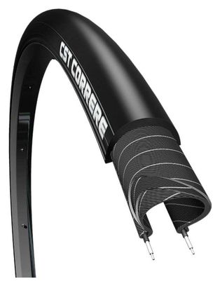 Pneu Cst Correre C-1691 Dual Eps Foldable Route  Noir 700C / 25