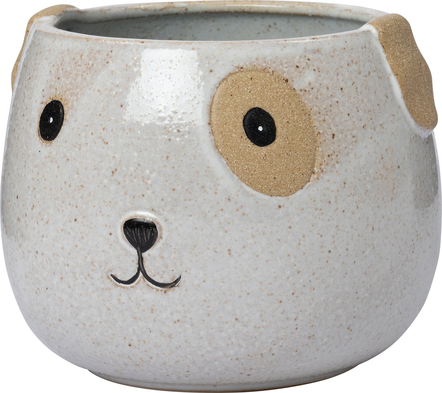 Intratuin bloempot Yara beige D 13 H 10 cm