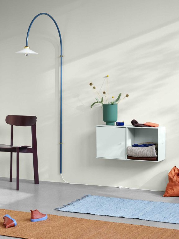 Montana Mini wandkast met deur New White