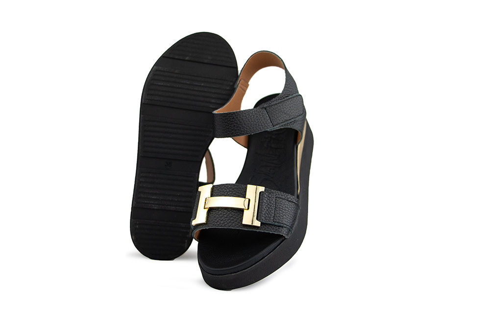 O My Sandals Sandaal Doya Negro Black