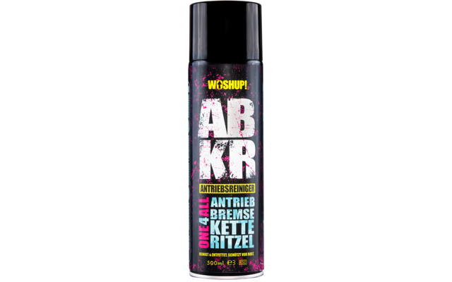 WOSHUP! ABKR Antriebsreinigungsspray für Fahrräder 500 ml