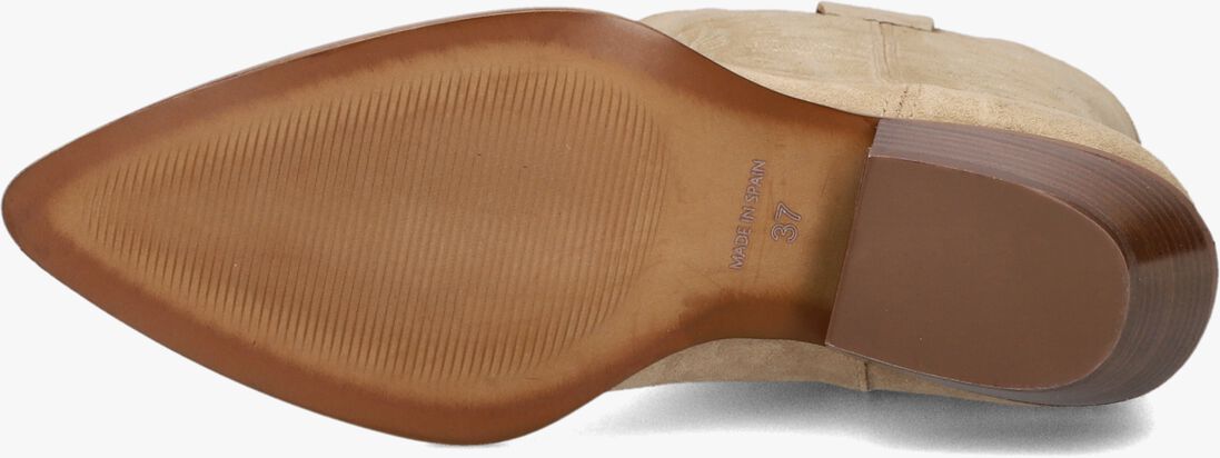 ALPE beige alpe enkellaarsjes 5001