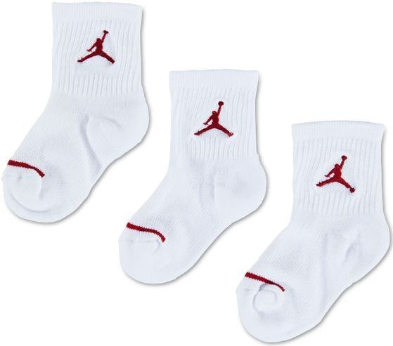 Nike - Jhn Jordan Jumpman Crew 001 - Sokken - Wit - Set van 3