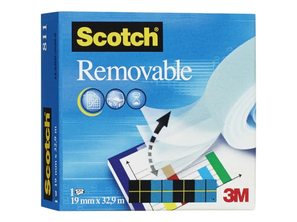 Tape, Scotch Magic 811, 19 mm x 33 m