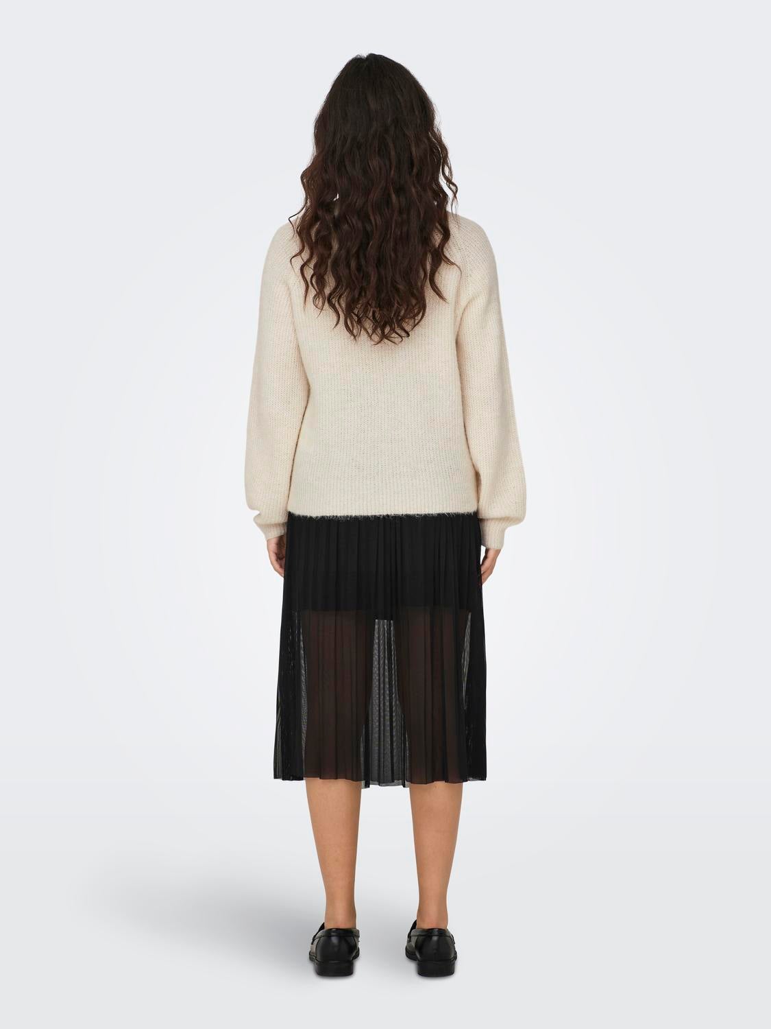 JDYINGEBORG Pullover White