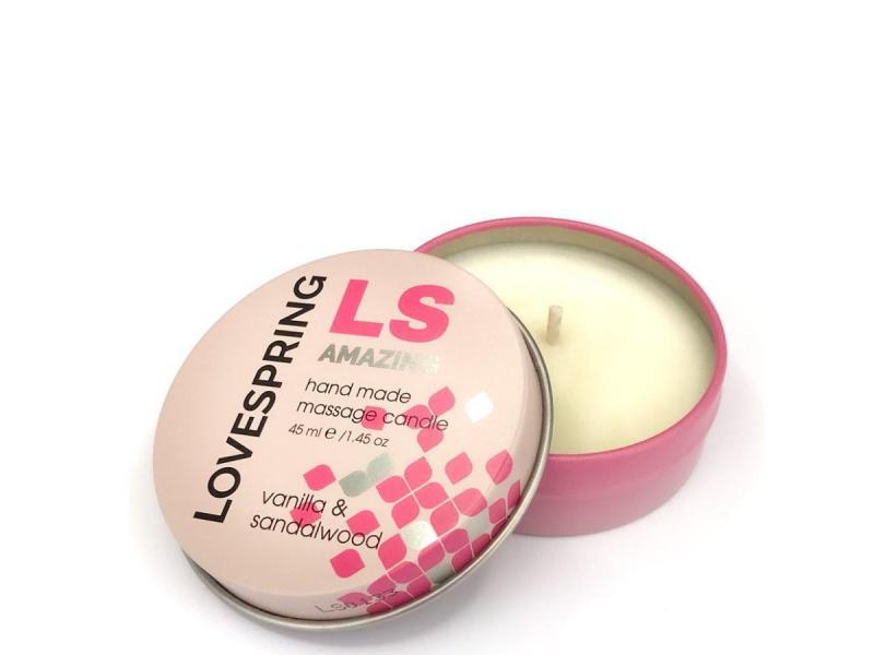 Lovespring Massagekerze LS Amazing 45 ml Handgemachte Massagekerze