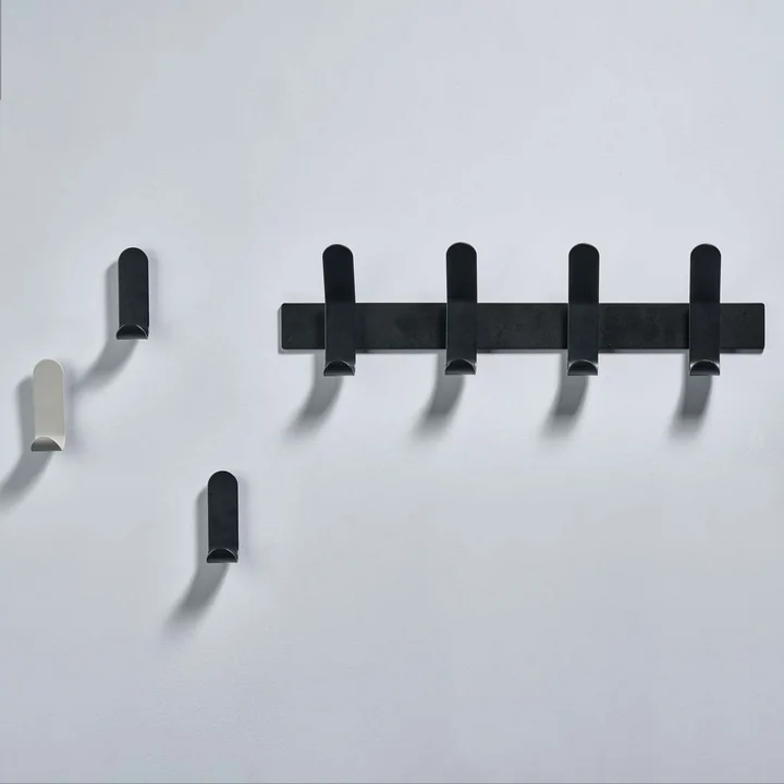 Zone Denmark - A-Double Hook Garderobenhaken, soft grey