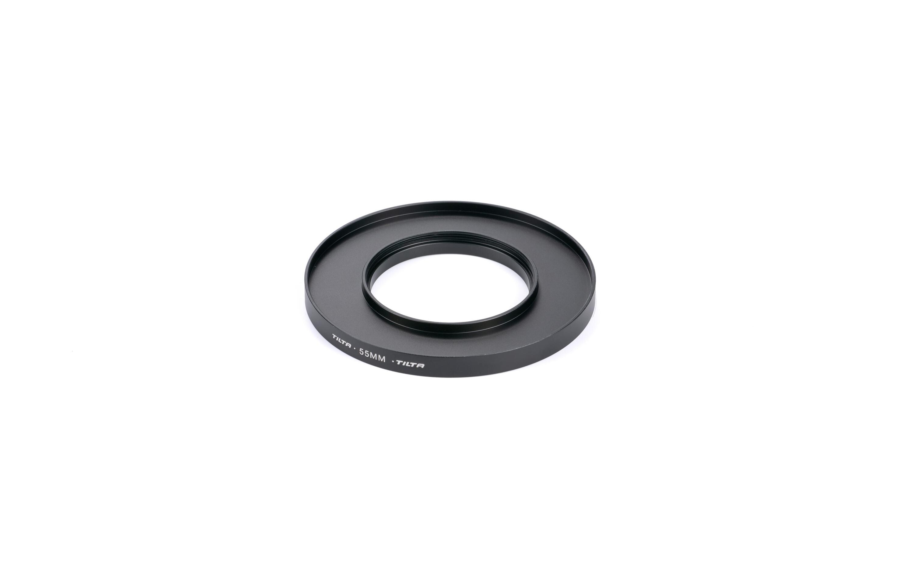 Adapter Ring 55 mmErmöglicht die Montage der Tilta Mirage Matte Box direkt an einem Fotoobjektiv
